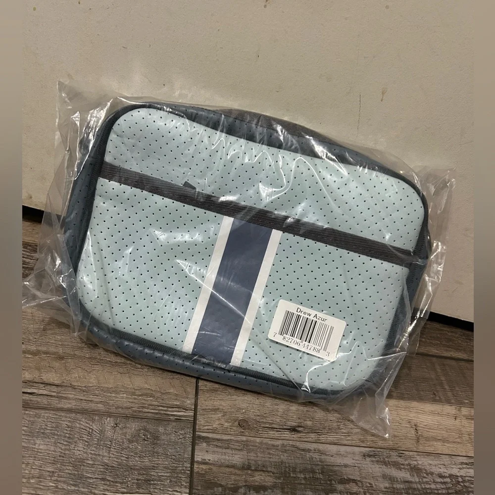 HAUTE SHORE Drew Azur Blue Compact Crossbody Bag purse